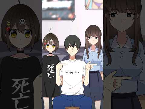 右左どっちの女の子にする 右左どっち Shorts Plottアニメ 