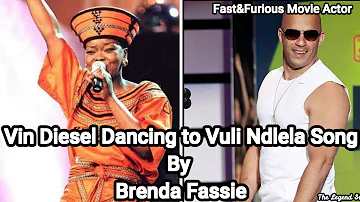 Vin Diesel Dancing to Brenda Fassie VULI Ndlela Song🔥🔥 | Fast and Furious Movie Star