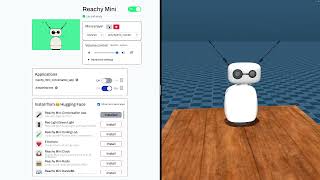 I couldn’t help myself 😄 Even trying out the Reachy Mini simulation was too tempting.