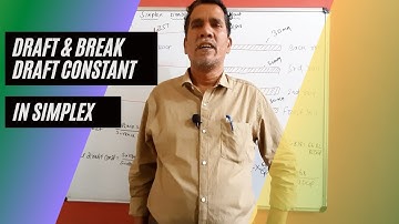 Simplex Draft & Break Draft Constant