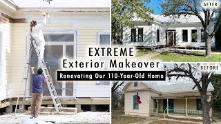 EXTREME Exterior Home Makeover!! (Renovating Our 110-Year-Old Home) | XO, MaCenna EXTREME Exterior Home Makeover!! (Renovating Our 110-Year-Old Home) | XO, MaCenna