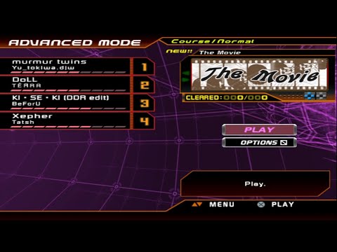 Dance Dance Revolution Supernova (USA) (PS2/PCSX2) - Course Mode (The Movie) Gameplay