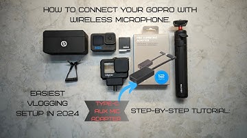 Best Go Pro Hero 12 Vlogging Setup Tutorial | Go Pro Hero 12 Mic Adaptor Unboxing In 2024