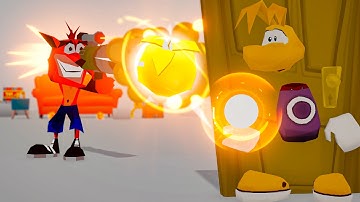 Crash Bandicoot VS Rayman