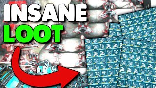 SOLO Raiding JUICY RATHOLE For INSANE Loot Small Tribes Official ARK