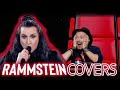 AMAZING RAMMSTEIN COVERS ON THE VOICE | BEST AUDITIONS