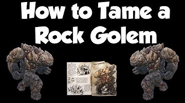 ARK: Survival Evolved - Taming lvl 180 Rock Elementals (Golems)
