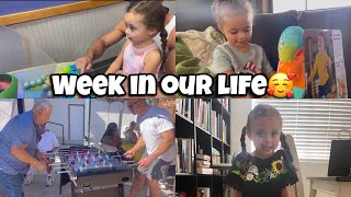 A WEEK IN OUR LIFE AUTISM FAMILY VLOG | CHUCK E CHEESE | UNBOX WITH US  | AUTISM MOM VLOGS
