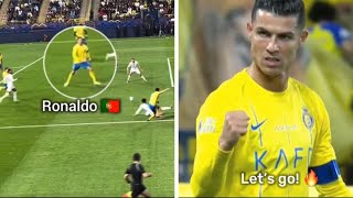 Cristiano Ronaldo Goal vs Al Fateh!