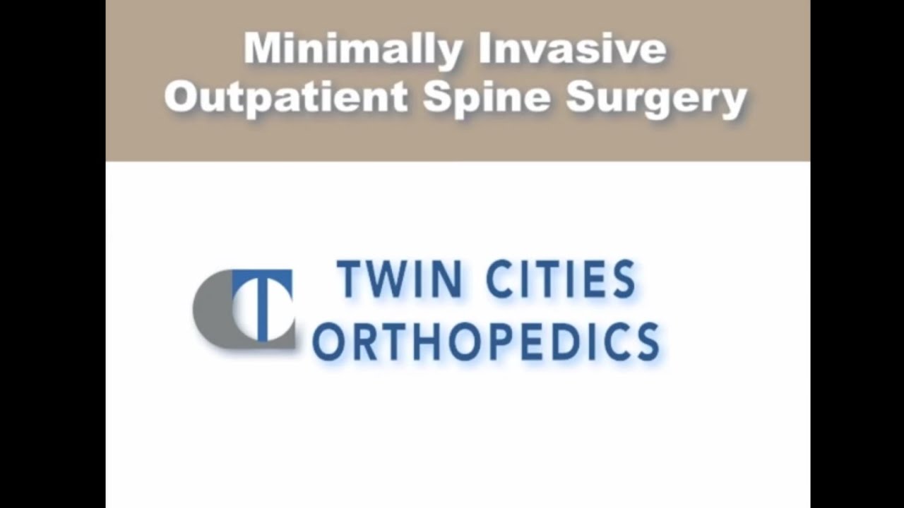 Outpatient Spine Surgery — Anterior Cervical Disc & Fusion