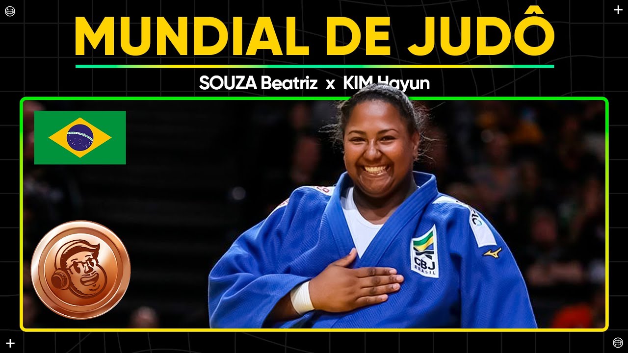 BRONZE PARA O BRASIL! BIA SOUZA DÁ SHOW, EMOCIONA E GARANTE MEDALHA NO MUNDIAL DE JUDÔ!