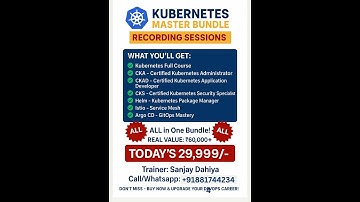 🎓 Master Kubernetes in 2025! Get CKA, CKAD, CKS, Helm, Istio & Argo CD in ONE Bundle! #kubernetes