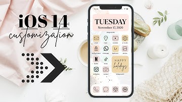 How to Create Custom App Icons for iPhone//FULL iOS 14 Home Screen Tutorial w/ Widgets **DETAILED**