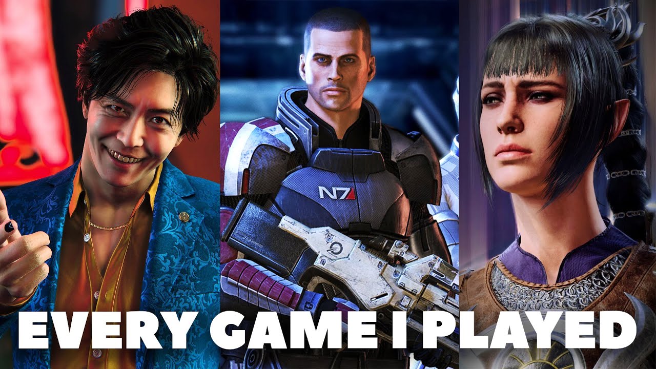 THE BEST GAMES I PLAYED IN 2023... (Defeating My Backlog) - YouTube