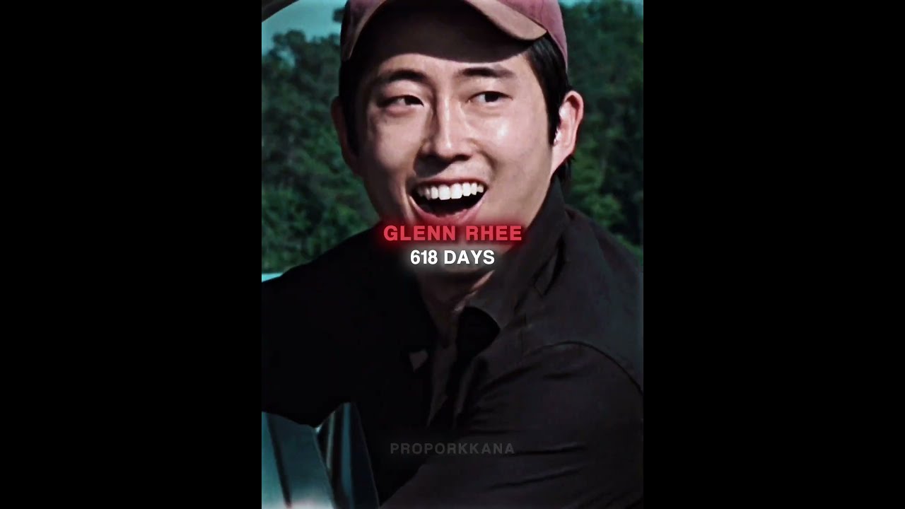 How Long Walking Dead Characters Survived TWD Edit