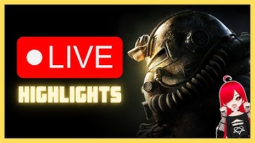 Fallout 76 (PC) - Live Stream Highlights Part 01
