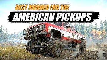 Snowrunner Master of American Pickup Truck Mods | JhonJohnHotRod