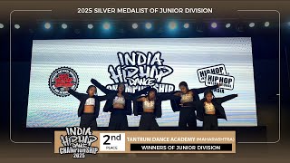 TANTRUM DANCE ACADEMY MAHARASHTRA JUNIOR DIVISION SILVER