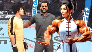 PS5| Bruce Lee vs. White Lotus Wushu (EA Sports UFC 5)