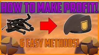 Tips and tricks on how to make profit/money in tf2! new channel:
http://bit.ly/1ighib1 ...