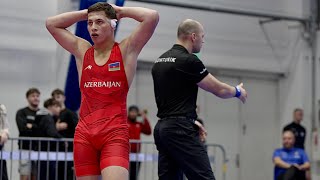 U17 Isfahan Hasanov Aze Vs Mardo Ärmus Est 80Kg. Greco-Roman Boys Youth Wrestling Tournament.