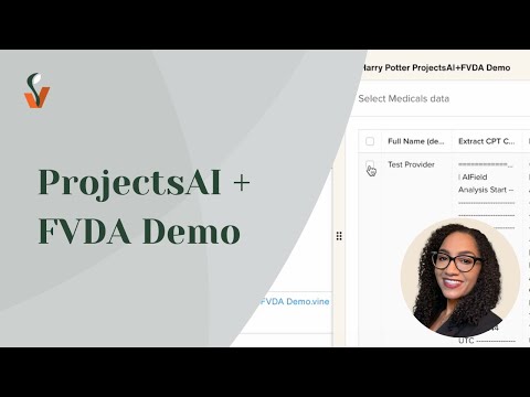 ProjectsAI + FVDA Demo from Vineskills