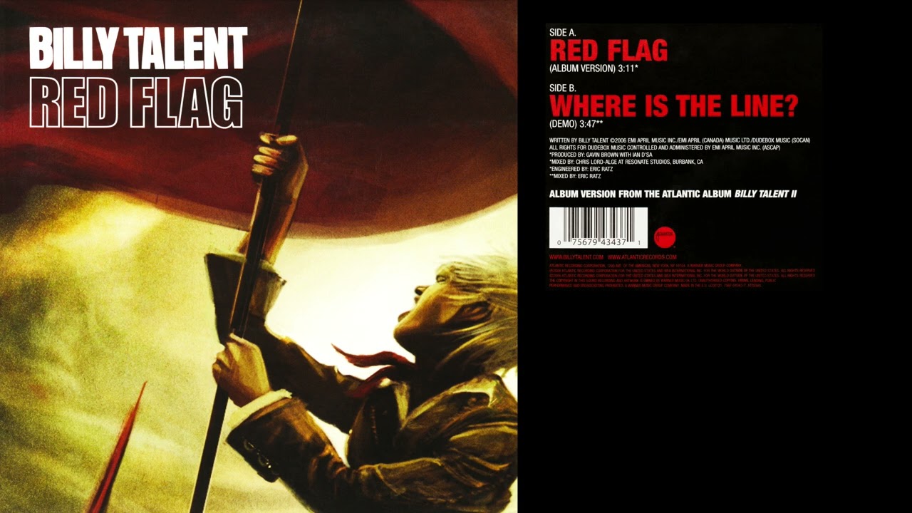 Billy Talent - Where Is the Line (Demo) [Red Flag 7'']