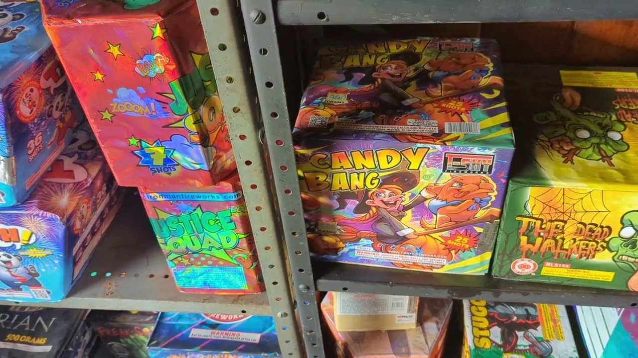 Fireworks stash 2023 ( cakes )