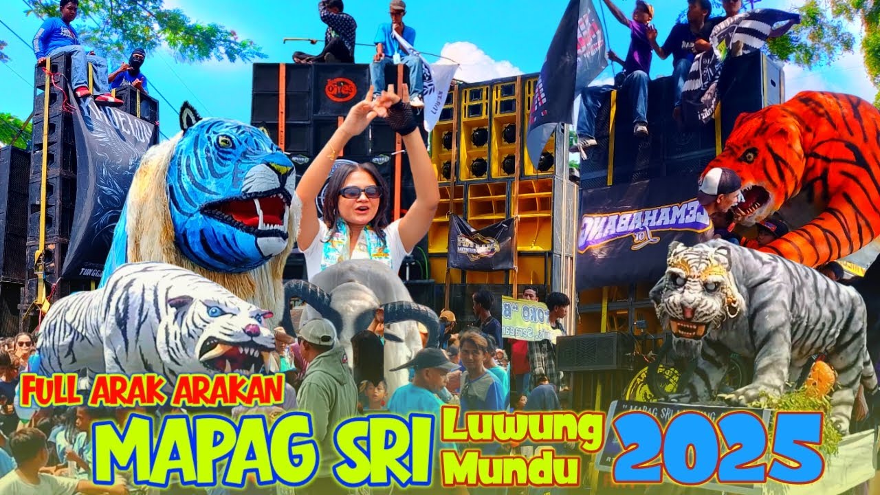 Arak Arakan Desa Luwung • Mapag Sri Luwung 2025 • Mundu Cirebon