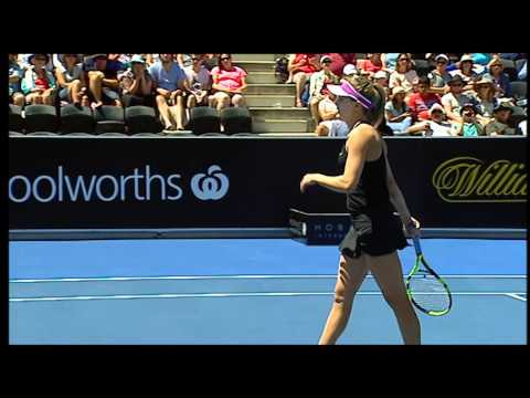 Eugenie Bouchard v Alize Cornet - Full Match Replay