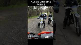 PULLED OVER BY AUSSIE DIRT BIKE POLICE!