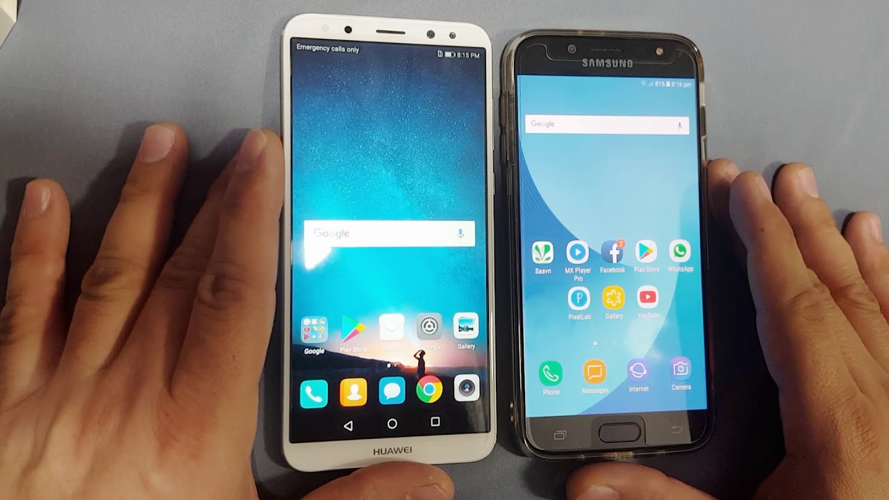 Huawei mate 10 lite vs samsung j7