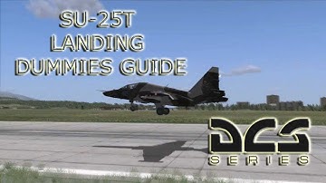 DCS SU-25T LANDING DUMMIES GUIDE
