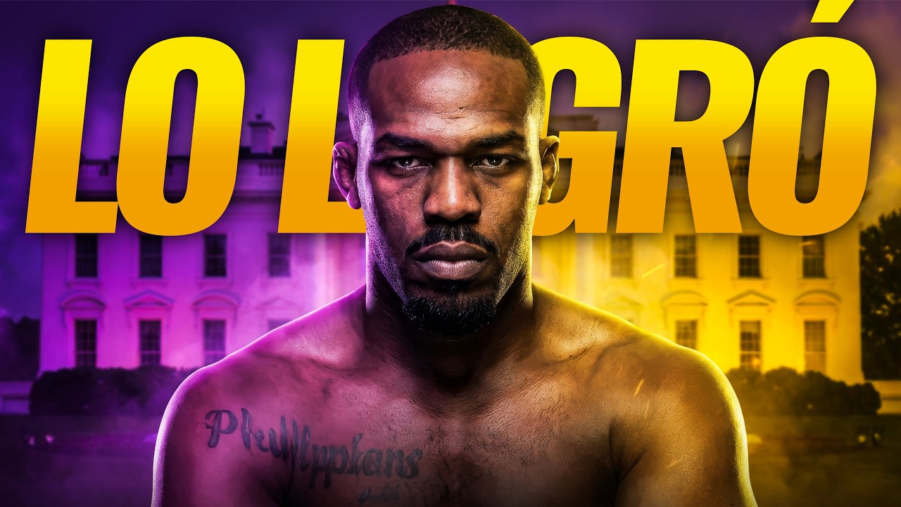 ¡LO LOGRÓ! Jon Jones PODRÍA encabezar La Casa Blanca!
