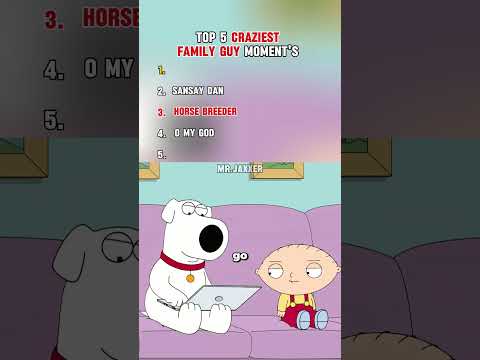 Top 5 Craziest Family Guy Moment S Familyguy