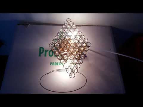 Настенный светильник бра 2 лампы с хрустальными вставками!!!