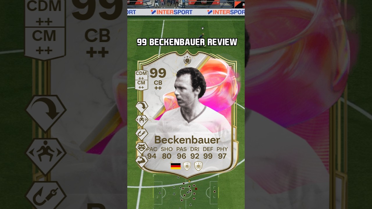 99 Beckenbauer Review in EA FC 25, he's solid 🙌 