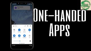 One Handed mode Android apps. screenshot 4