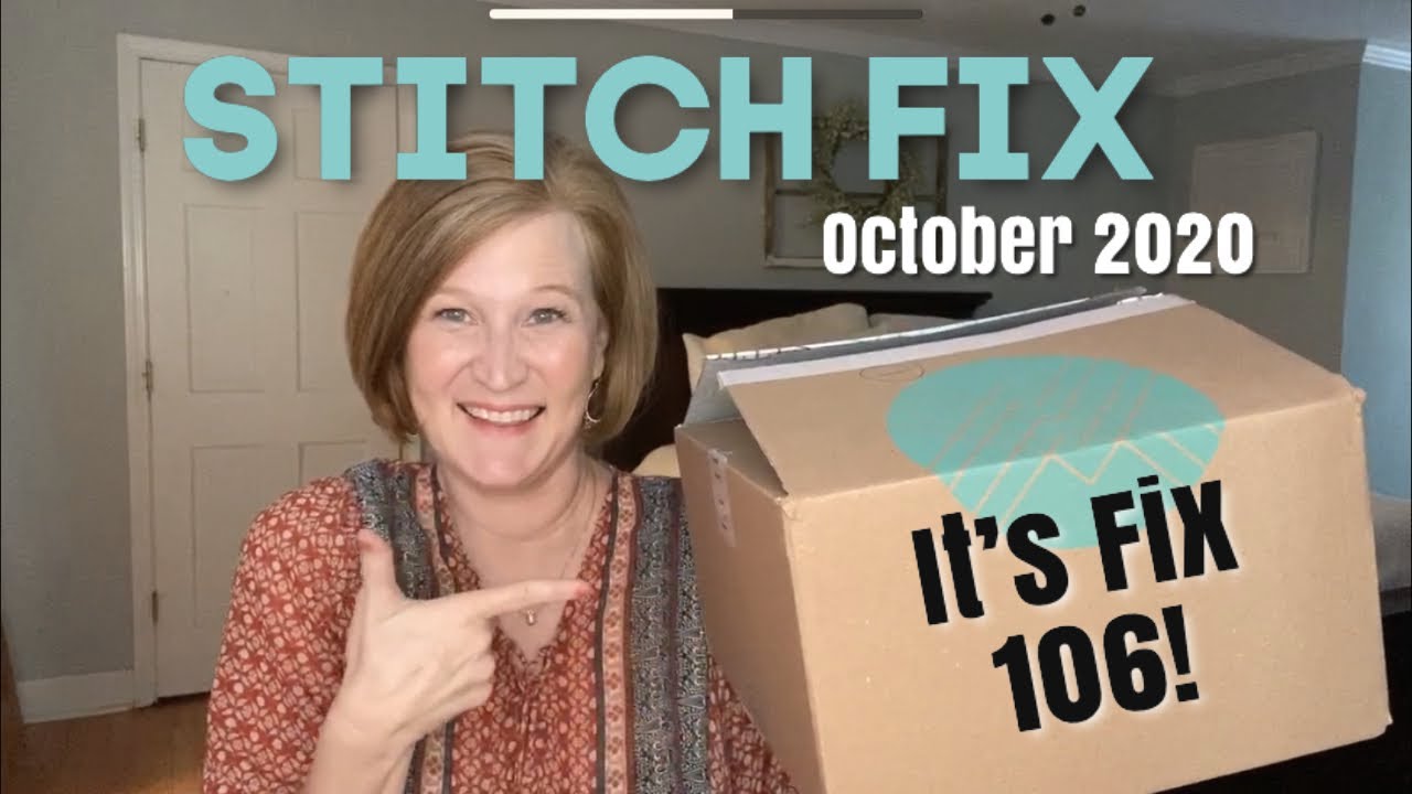 Stitch Fix | October 2020 | It's My 106th Fix! Unboxing and Try On