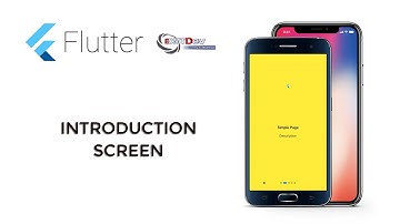 Flutter Tutorial - Introduction Page
