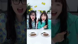 Food challenge of both the sisters ##Shorts##