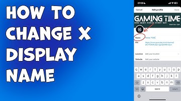 How To Change X(Twitter) Display Name | NEW UPDATE!
