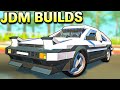 These Legendary JDM Car Builds Have MIND-BLOWING Details! (Scrap Mechanic Gameplay)