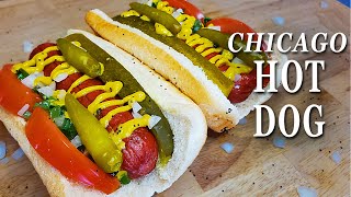 How to make a Chicago Style Hot Dog