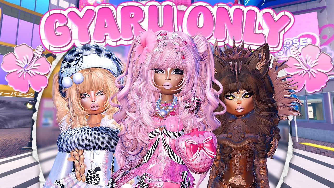 gyaru dress to impress GYARU OUTFITS *ONLY* in Dress