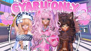 GYARU OUTFITS *ONLY* in Dress to Impress... NO MATTER THE THEME!