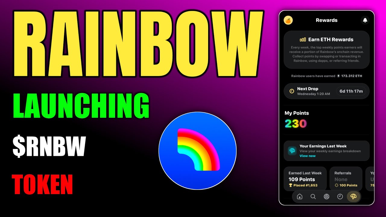 Rainbow Wallet Launching Token | Rainbow Wallet Points | Rainbow Wallet Airdrop TGE On Q4 2025