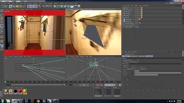 Tutorial : ADVANCED : Cinema 4D Camera Mapping and Camera Projection Part 1