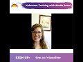 Online volunteer training with shalin desai