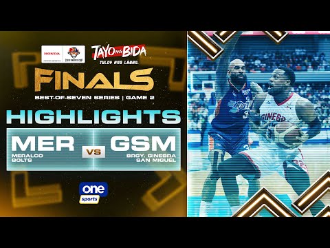 Meralco vs. Brgy. Ginebra Finals Game 2 highlights | PBA Governors' Cup 2021